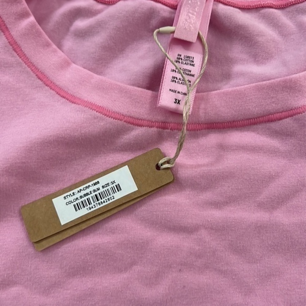 Skims Cotton Jersey Crop Top - Picture 4 of 4